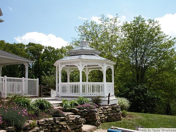 Vinyl Octagon Gazebo 9